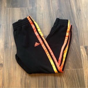 Adidas Fleece Youth Joggers Size L